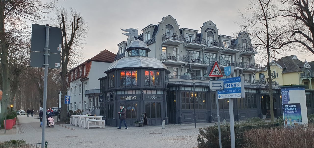 Außenansicht Europa Hotel Kühlungsborn
