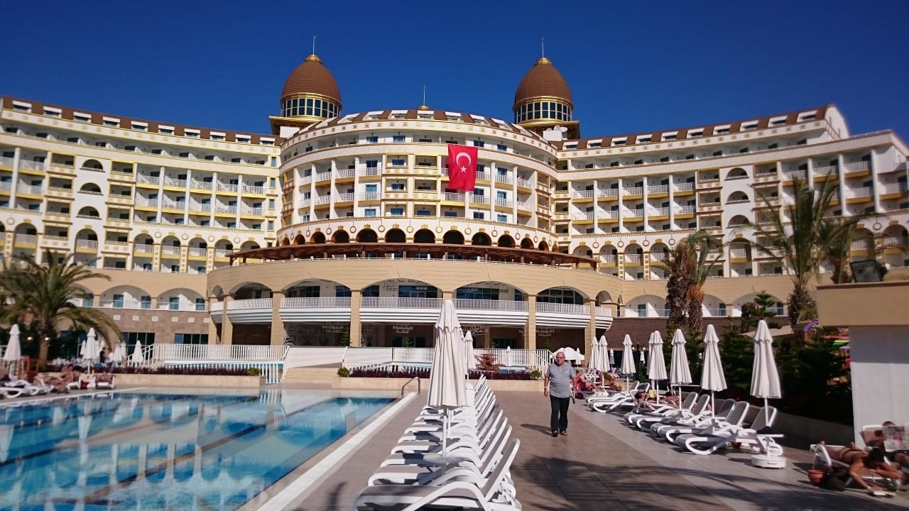 Ansicht vom Pool Sidemarin Kirman Premium