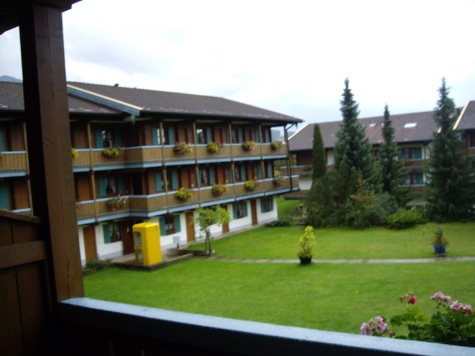 Blick vom Balkon aus Das Bergmayr - Chiemgauer Alpenhotel