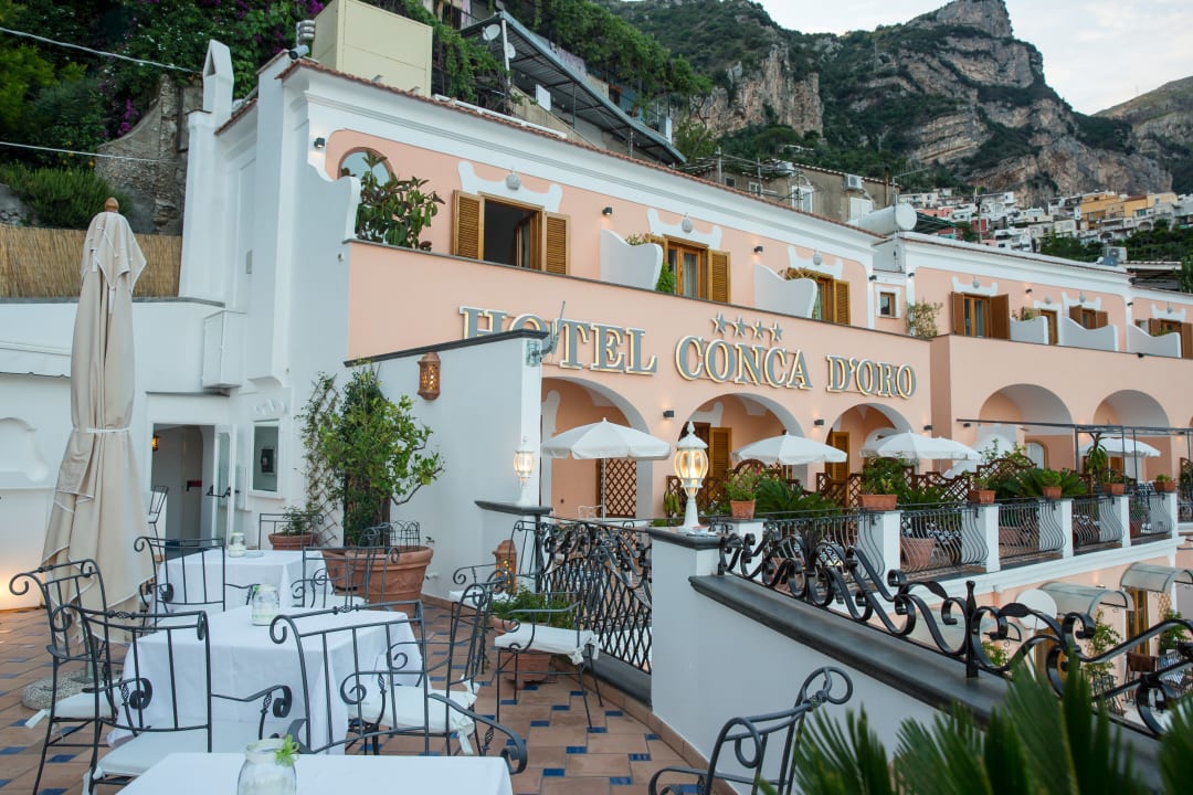 Außenansicht Hotel Conca d'Oro