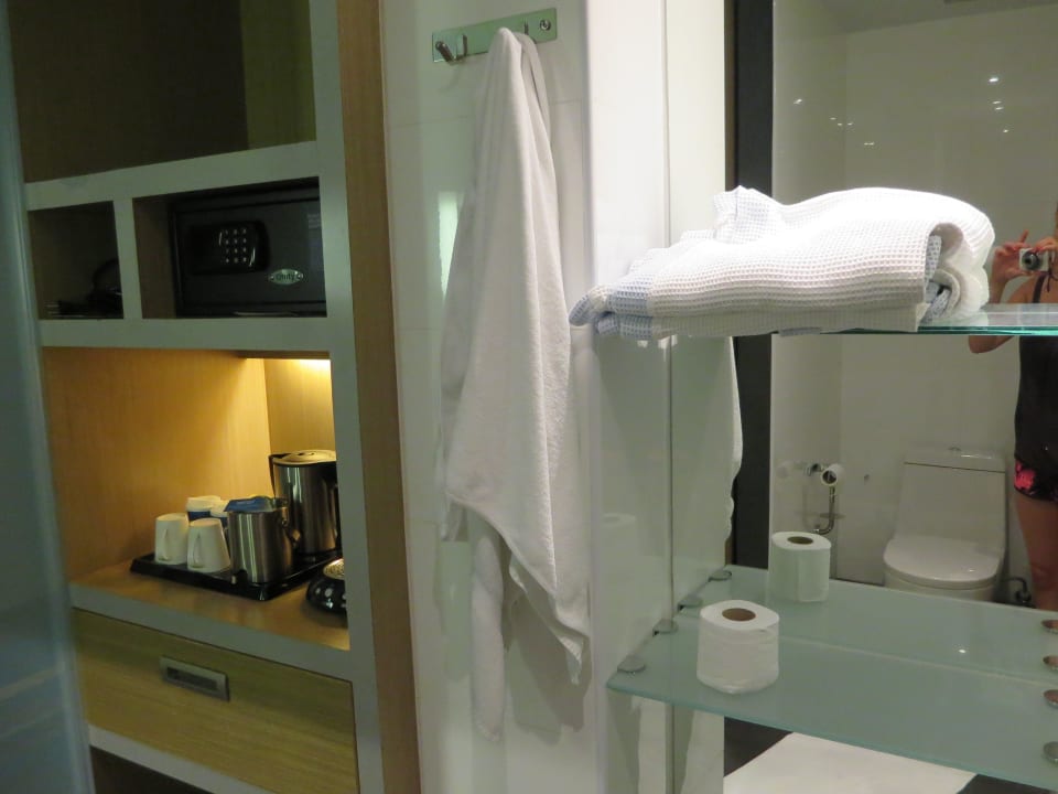 Blick von der Toilette Aloft Bangkok Sukhumvit 11