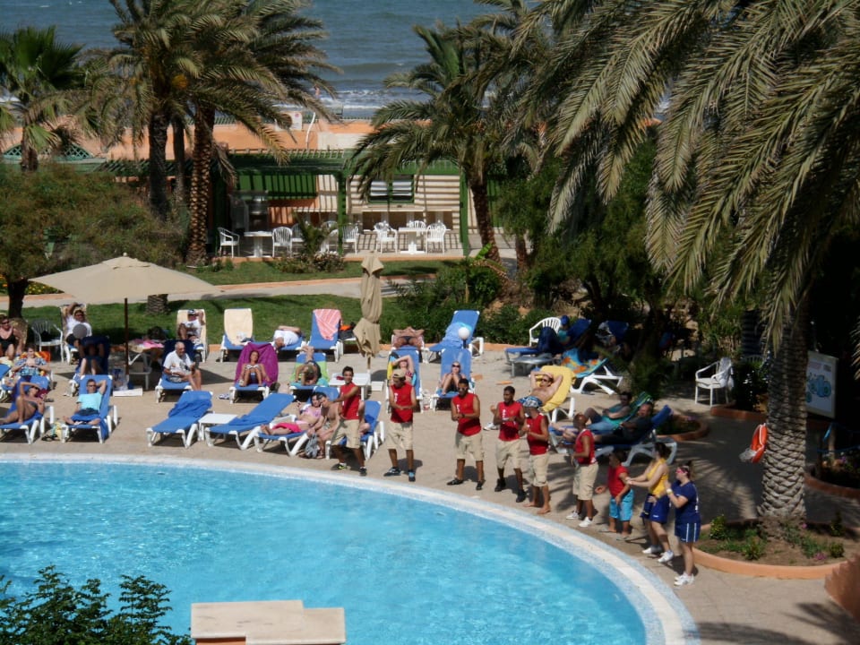 Animateure am Pool El Ksar Resort & Thalasso