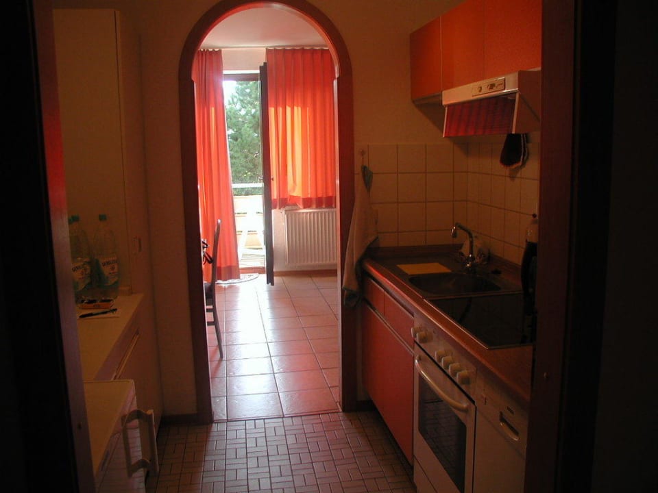 Durchgangsküche Appartements Wogemann