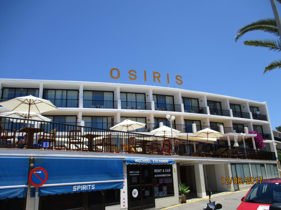 Außenansicht Hotel Osiris