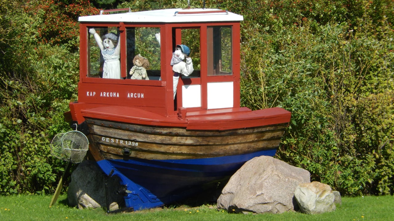 Am Speiselokal Kap Arkona Appartmenthaus Strandruh
