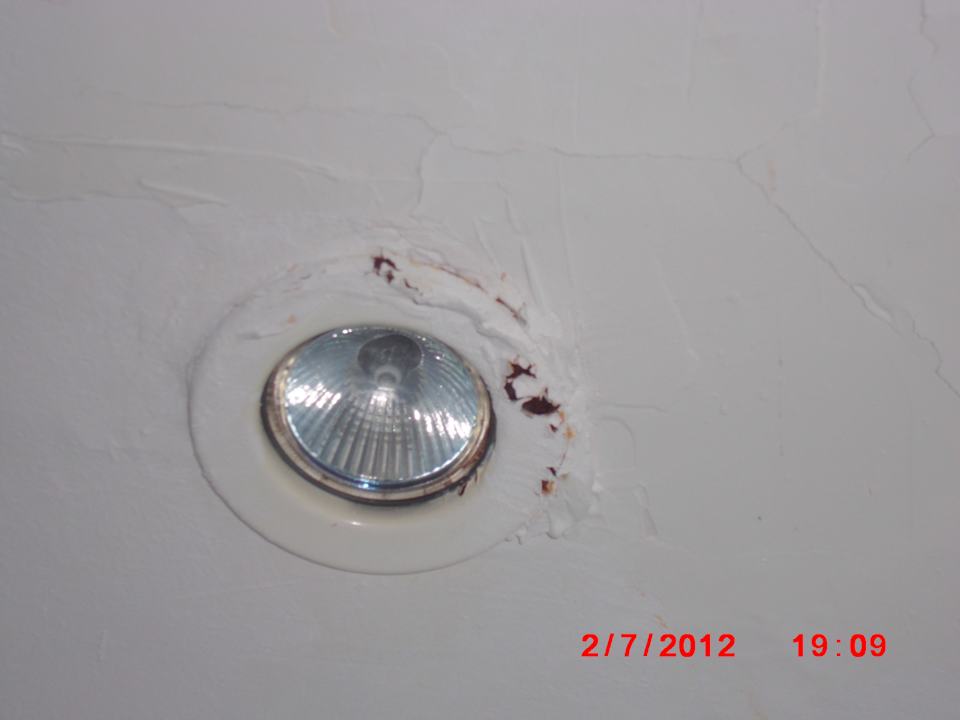 Unsere Lampen im Zimmer Hotel Nesrine