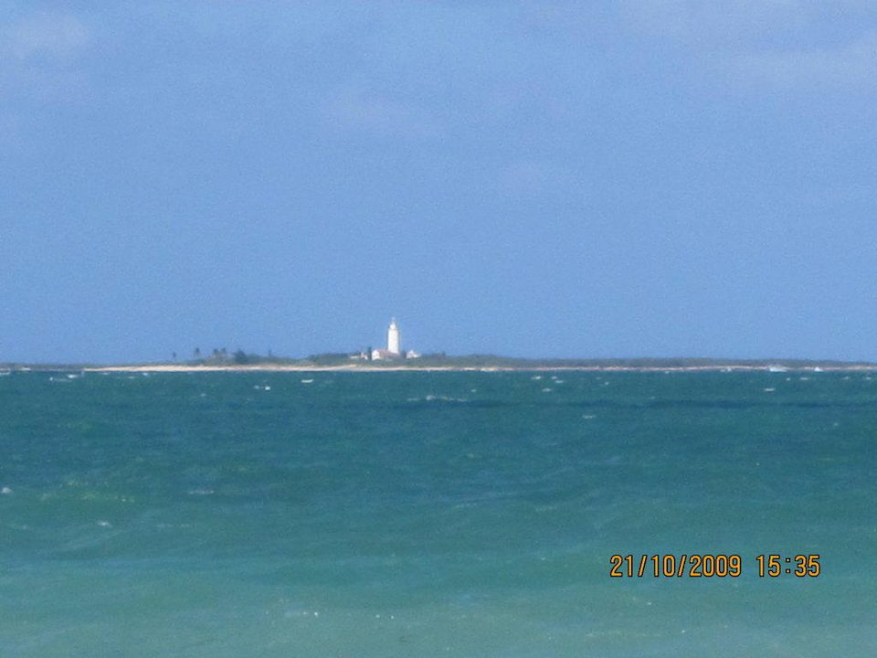 Leuchtturm vom Strand aus zu sehen Iberostar Origin Laguna Azul