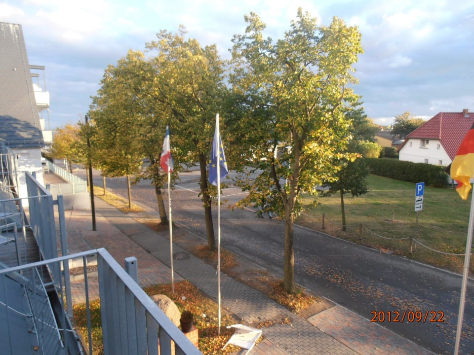 Seitlicher Meerblick Strandhotel Dranske