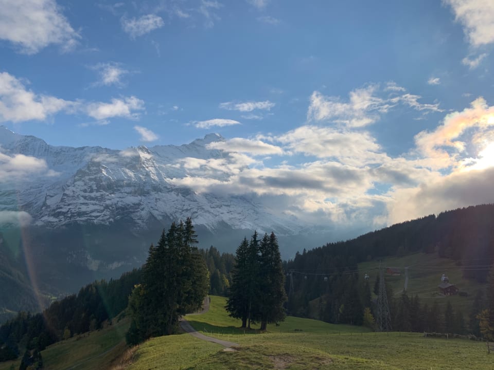 Ausblick Alpinhotel Bort