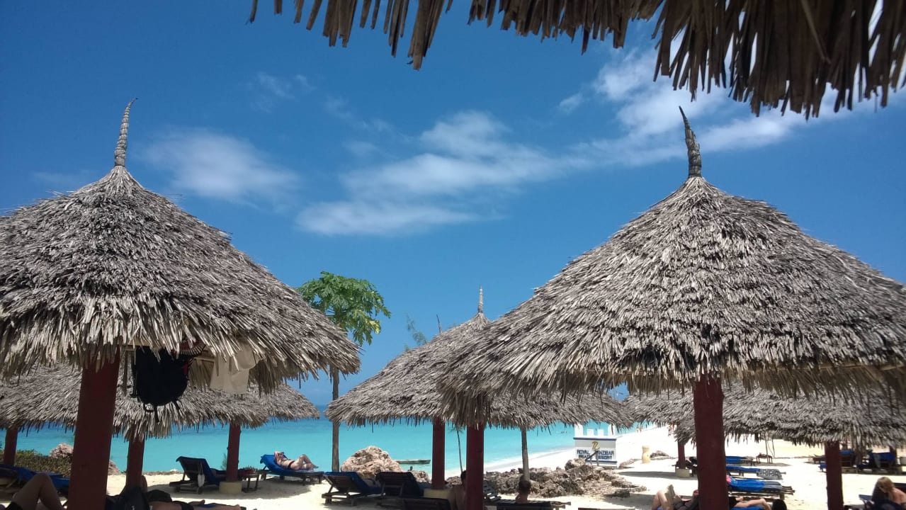 Liegenausblick Royal Zanzibar Beach Resort