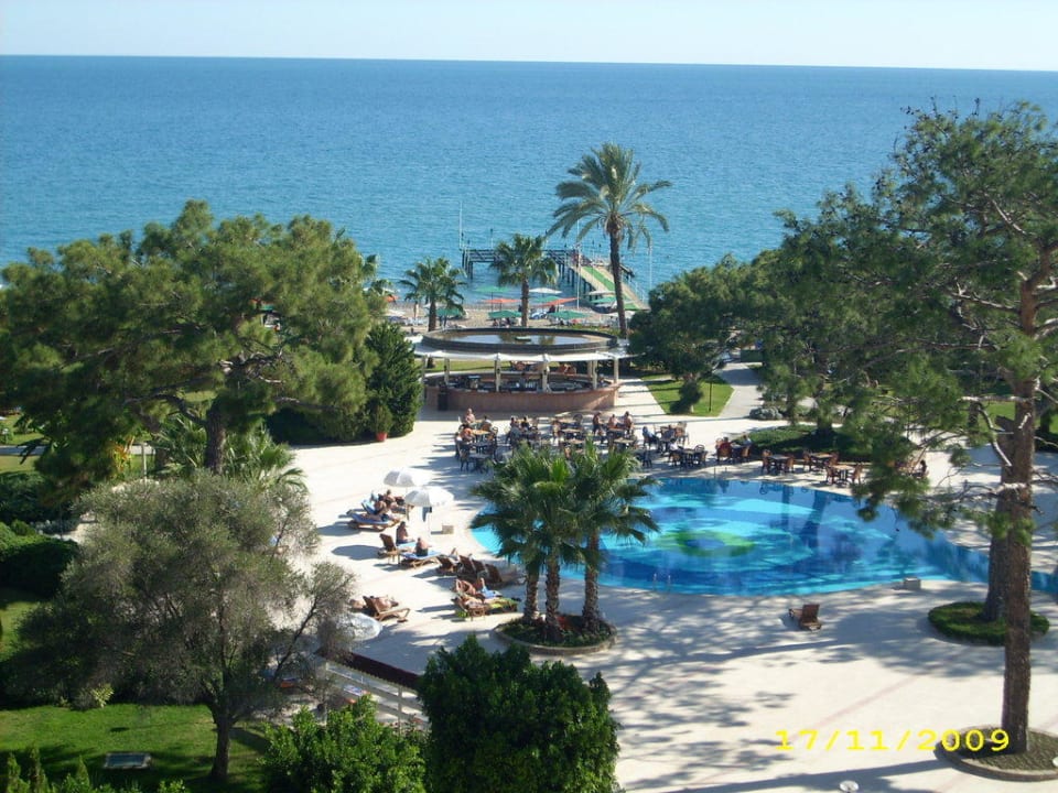 Blick vom Balkon Kilikya Palace Göynük