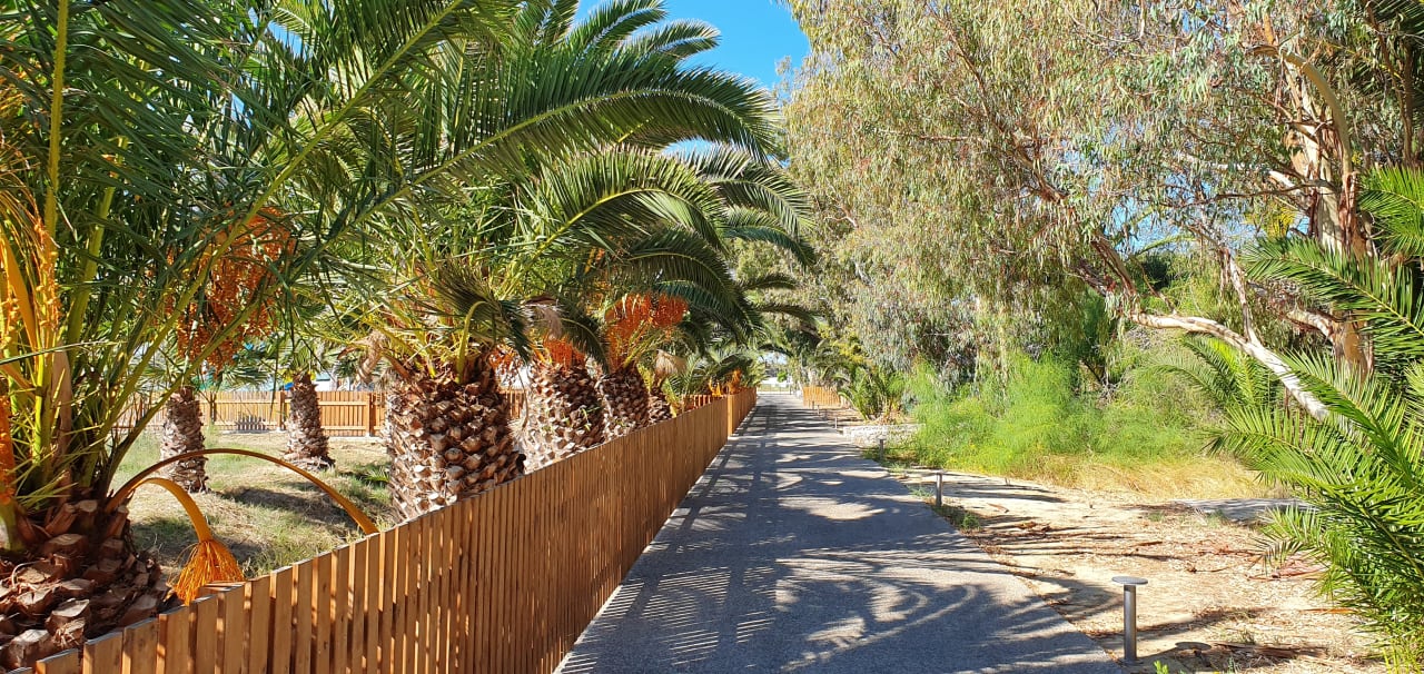 Gartenanlage Caravia Beach Hotel