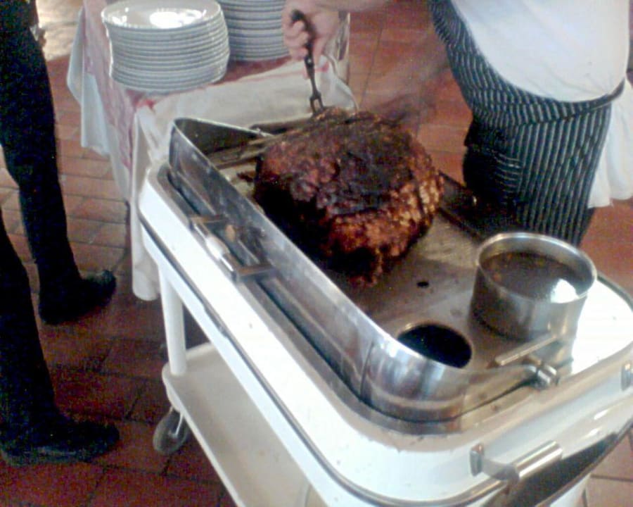 Parmaschinken, im Ganzen gebraten Agrihotel Elisabetta