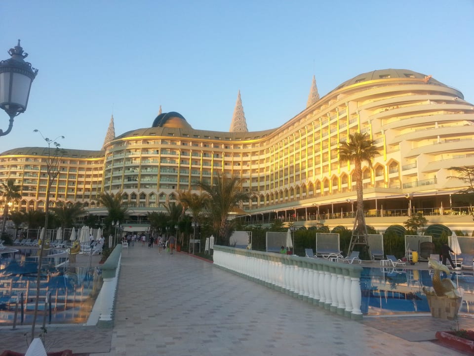 Das Imperial in der Abendsonne Hotel Delphin Imperial