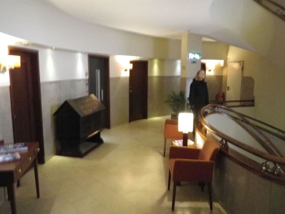 Treppenhaus im Hotel Hotel Residencial Pao de Acucar