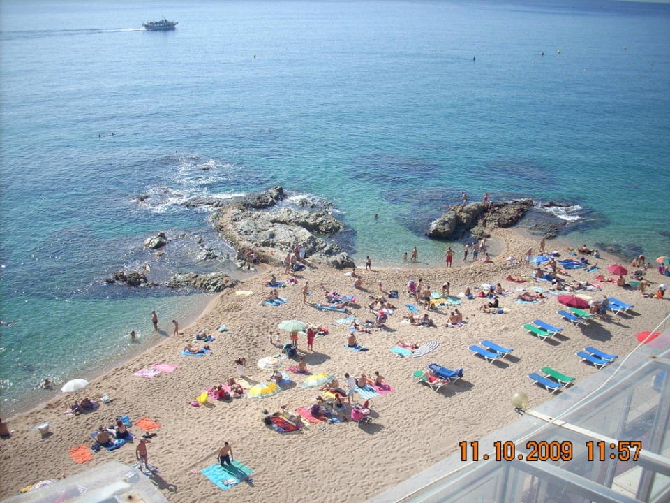 Strand vor dem Hotel Hotel Rosamar Maxim - Adults only