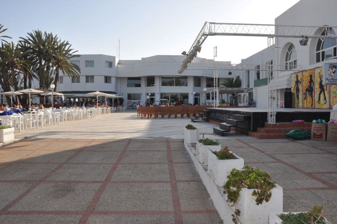 Bühnenbereich El Mouradi Club Kantaoui