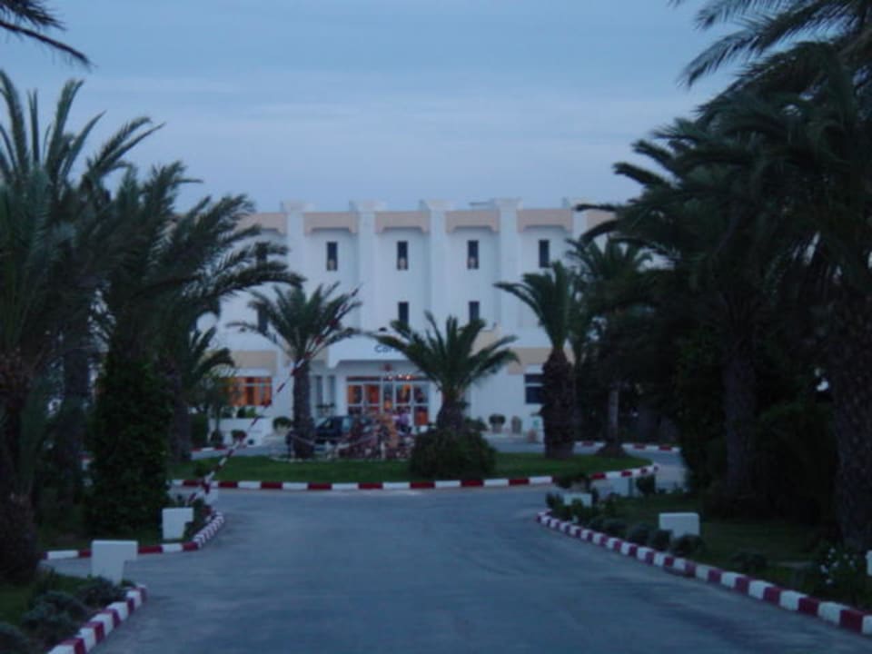 Hoteleinfahrt TUI BLUE Palm Beach Hammamet