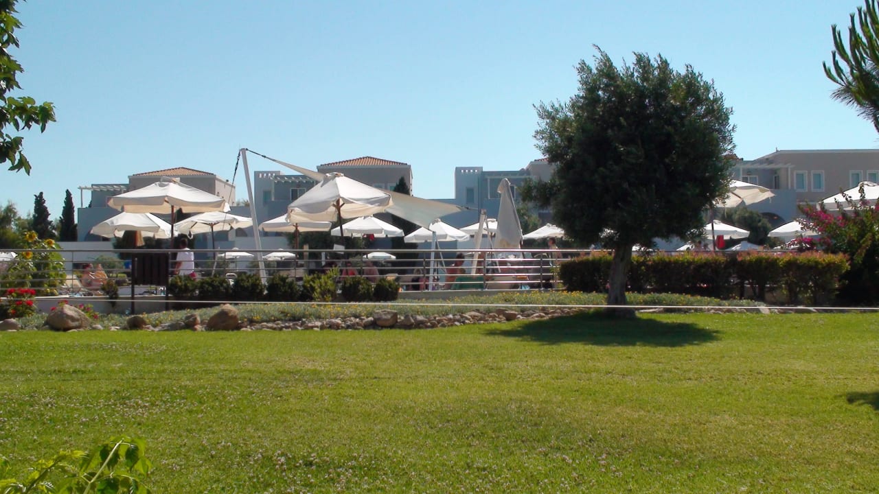 Gepflegte Gartenanlage Atlantica Marmari Palace