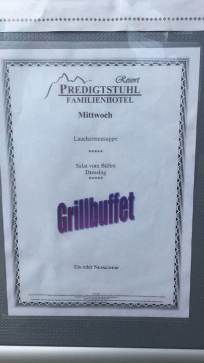Immer was neues  Predigtstuhl Resort