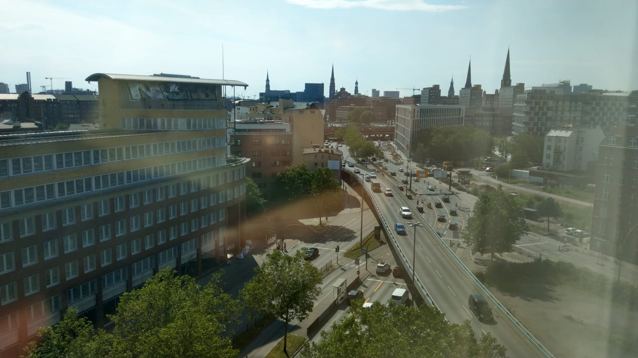 Ausblick HYPERION Hotel Hamburg