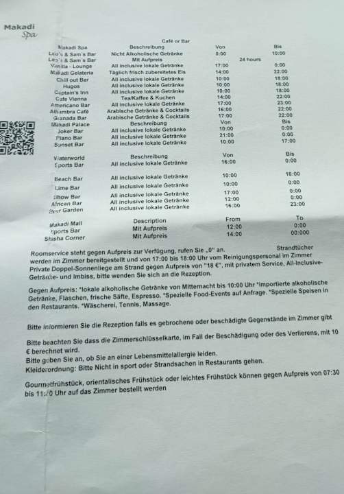 Gastro Makadi Spa - Adults only