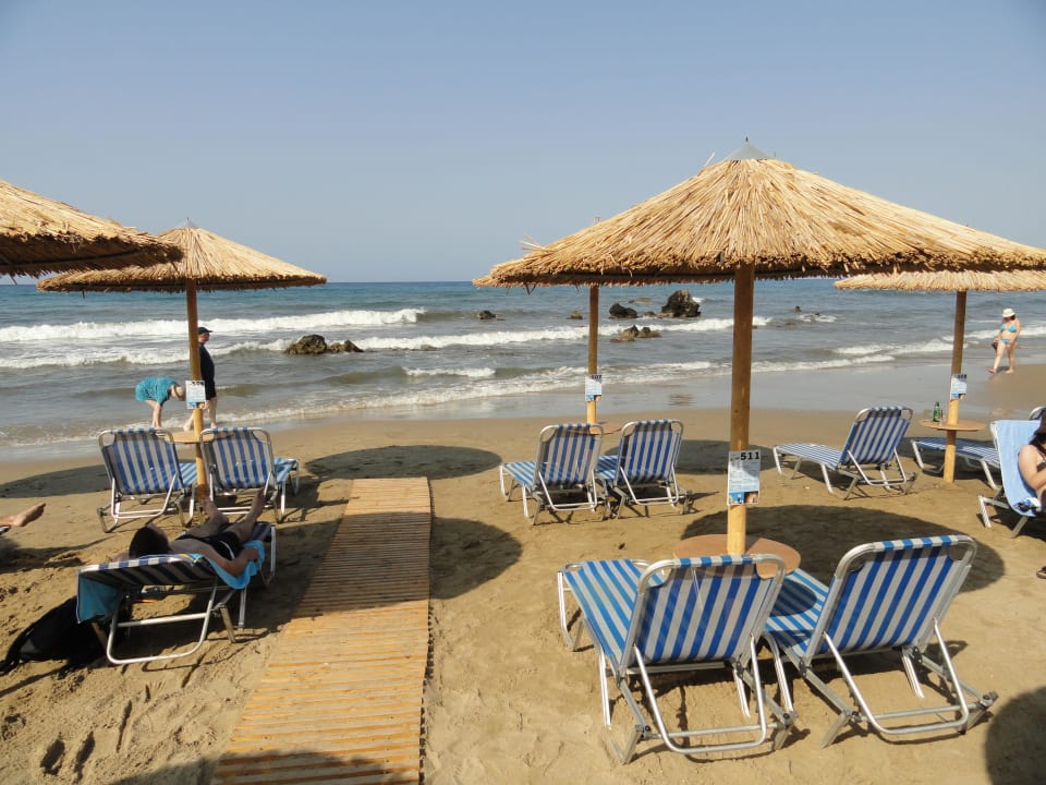 Direkt vor dem Hotel Hotel Corissia Princess