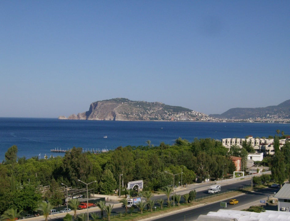 Alanya Festungsberg vom Zimmer aus Michell Hotel & Spa