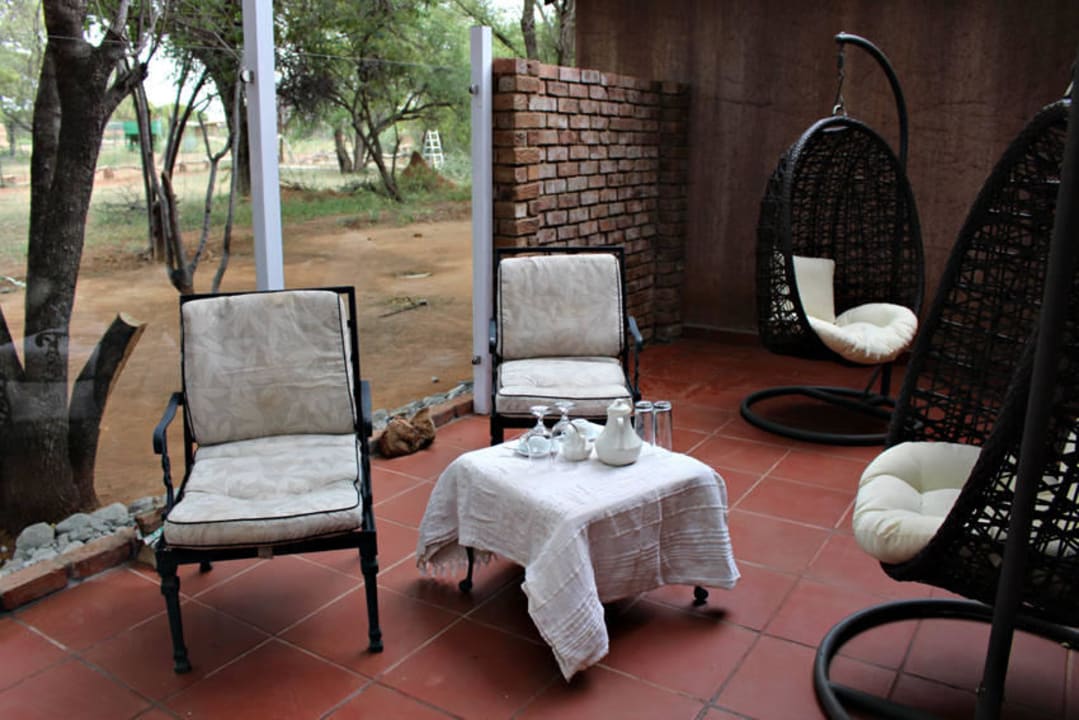 Terrasse Zimmer Makuto  Lodge