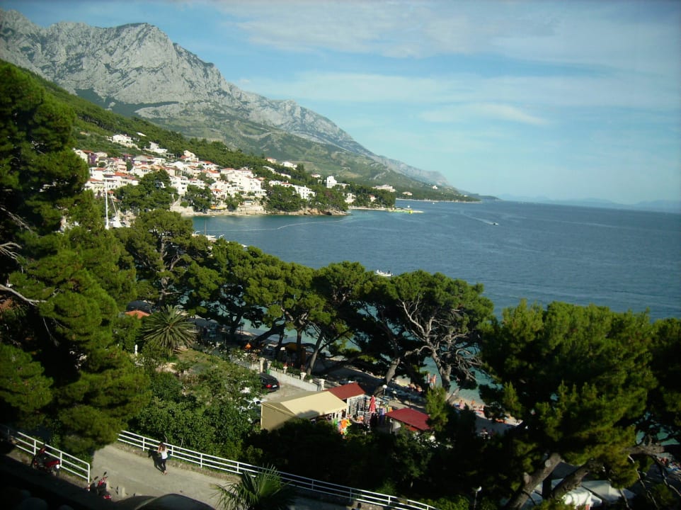 Ausblick vom Balkon, 4. Stock Bluesun Hotel Soline