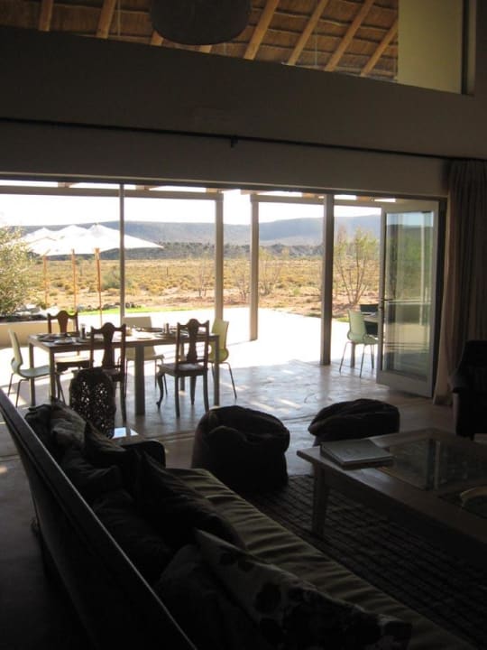 Lobby Lounge der Lodge Sanbona Wildlife Reserve - Gondwana Lodge