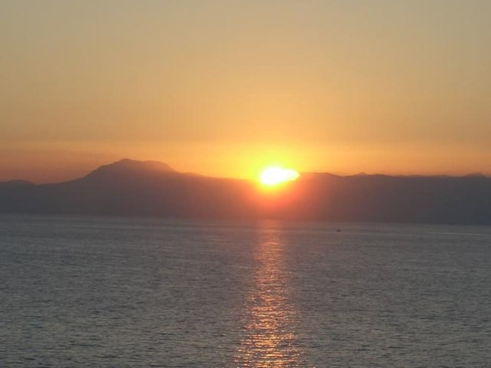 Sonnenuntergang vom Balkon aus PALOMA Perissia