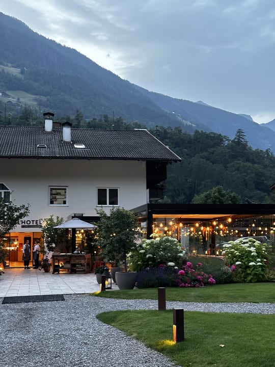Außenansicht Apfelhotel - Torgglerhof (Saltaus)