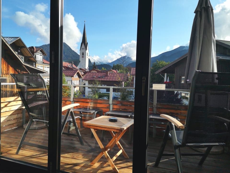 Ausblick Ferienwohnungen N6 Oberstdorf