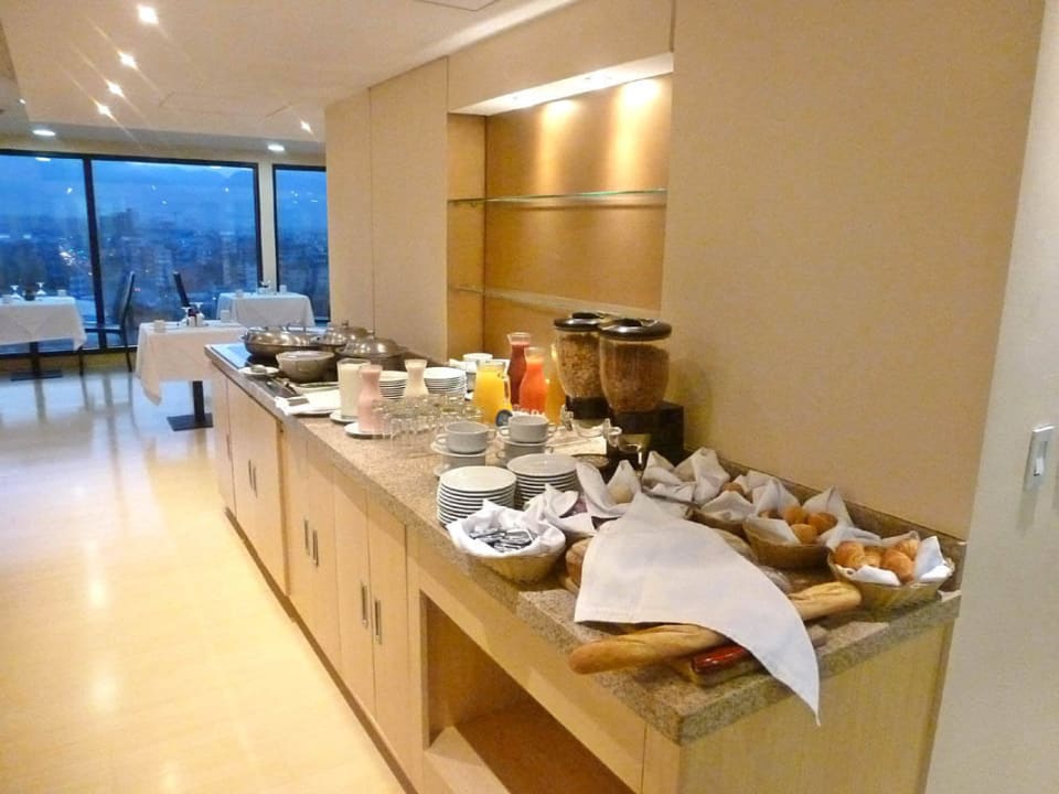 Frühstücksbüffet Executive Lounge Hotel Wyndham Bogota