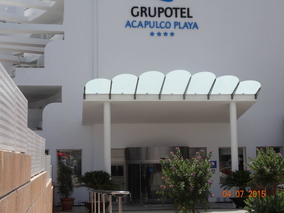 Hoteleingang Grupotel Acapulco Playa - Adults Only