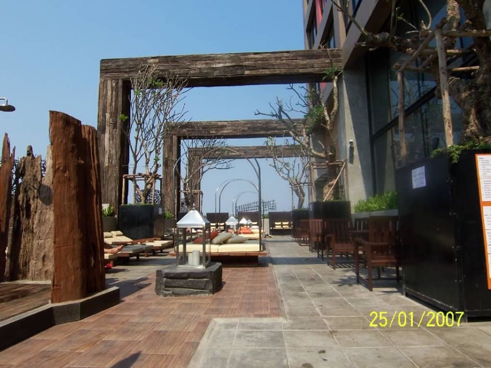 Ruhezone am Pool Siam@Siam Design Hotel Bangkok