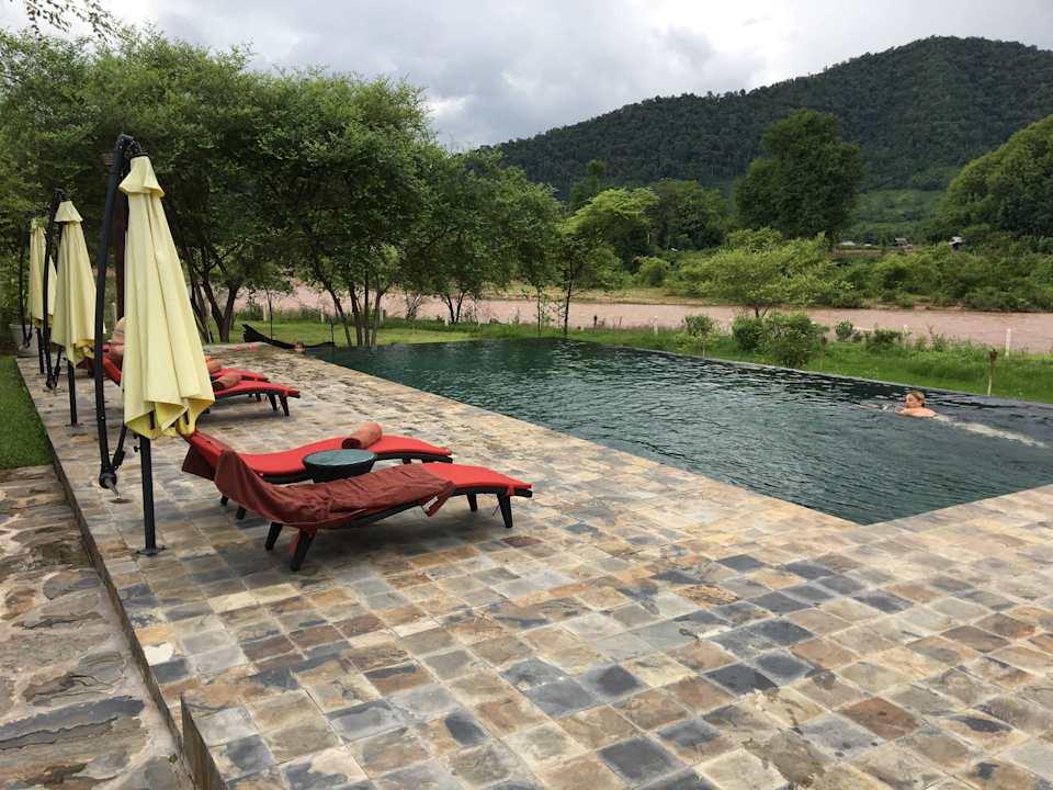 Pool auf Insel Muang La Lodge
