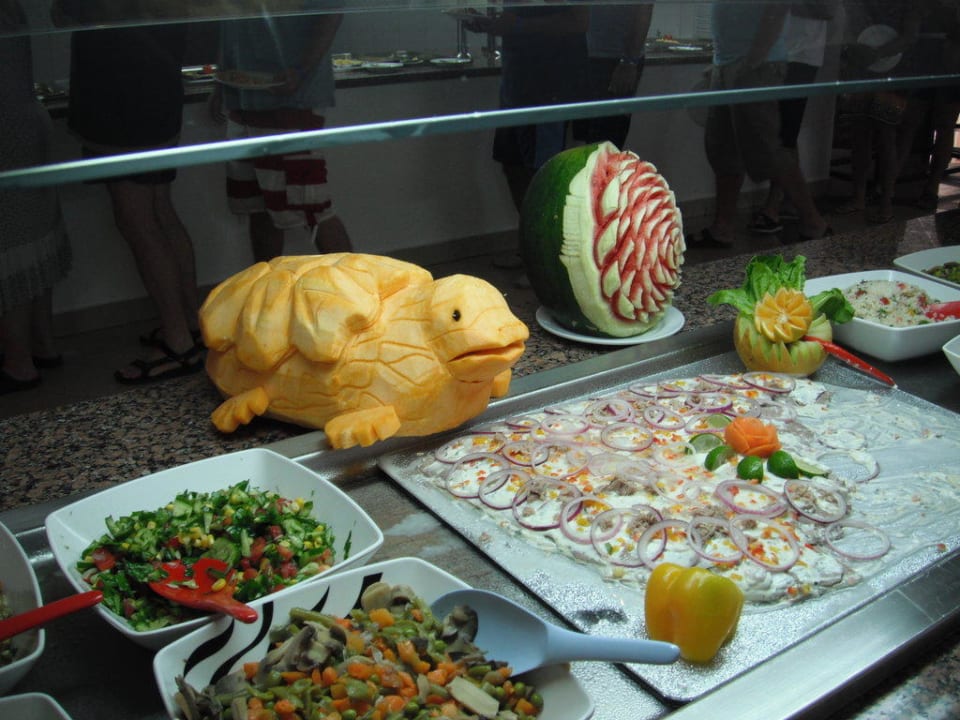 Schildkröte aus Kürbis Hotel Gorgonia Beach Resort