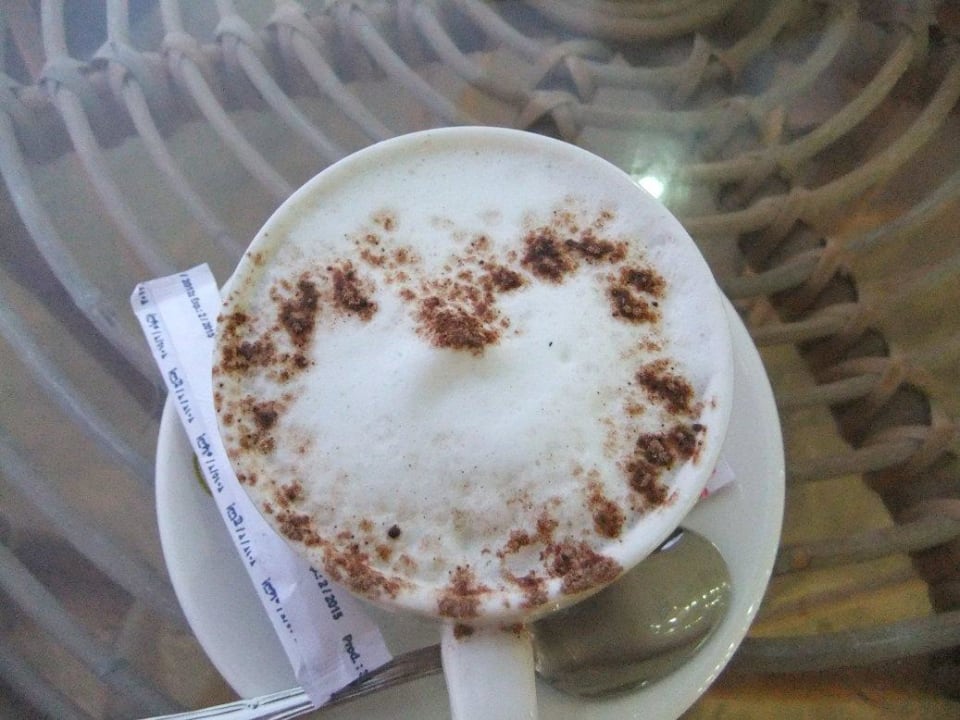 Cappuccino mit Herz Three Corners Happy Life Beach Resort
