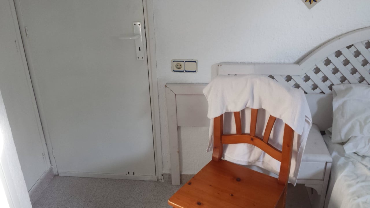 Der Minischlafraum alt und schmuddelig Sun Club Eldorado