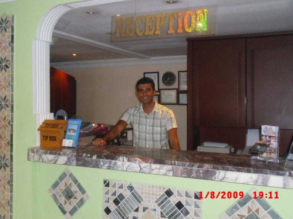 Rezeption Azak Beach Hotel