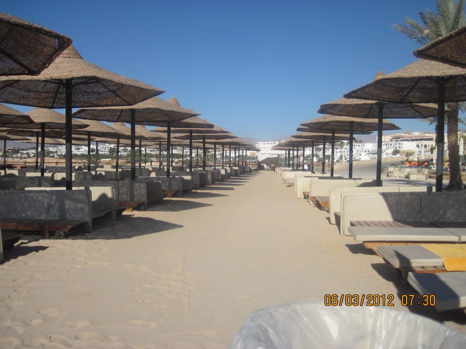 Alle Liegen leer Sharm Plaza