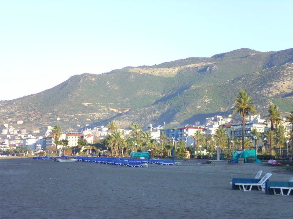 Ausblick vom Hotelstrand Hotel Aslan City Kleopatra