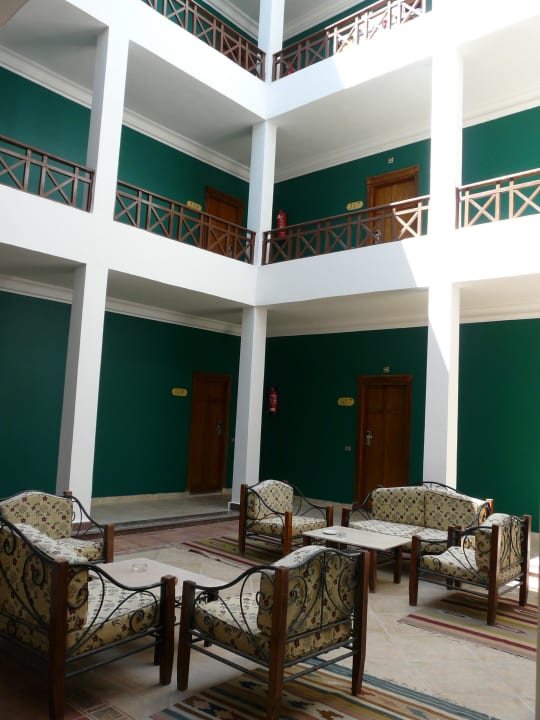 Offener Innenhof  Panorama Bungalows Resort El Gouna