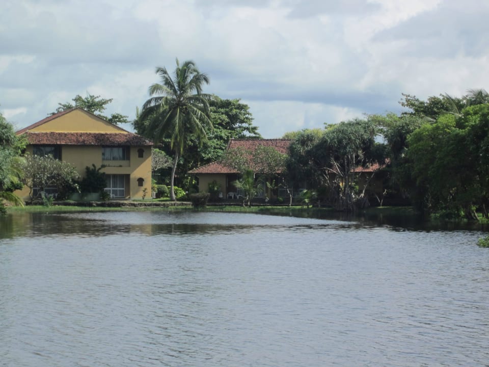 Zimmer von der Lagune aus gesehen Club Palm Bay