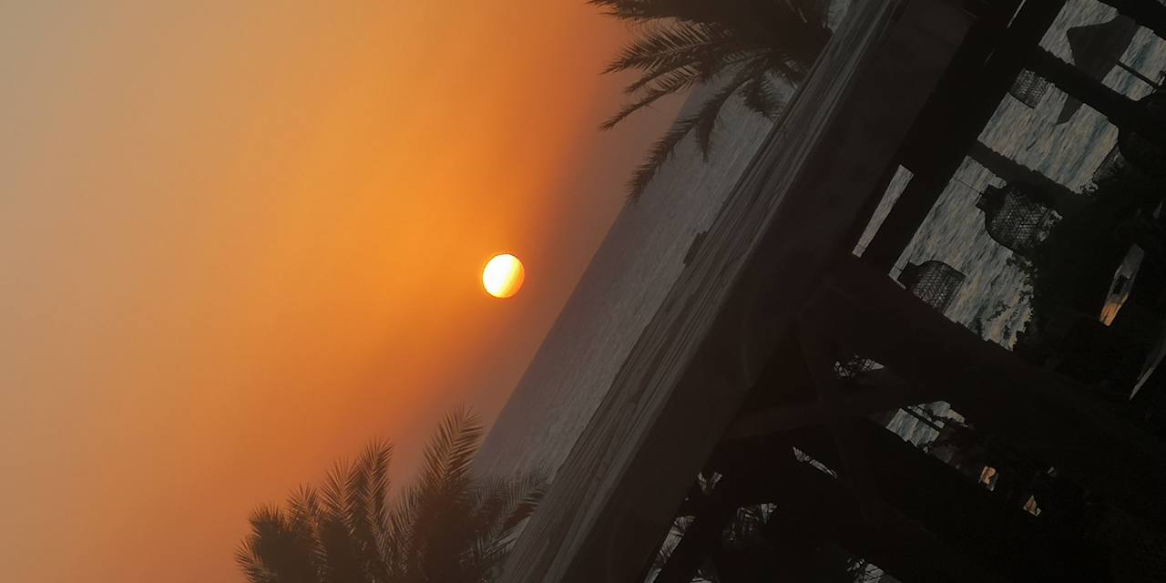 Ausblick Wadi Lahmy Azur Resort