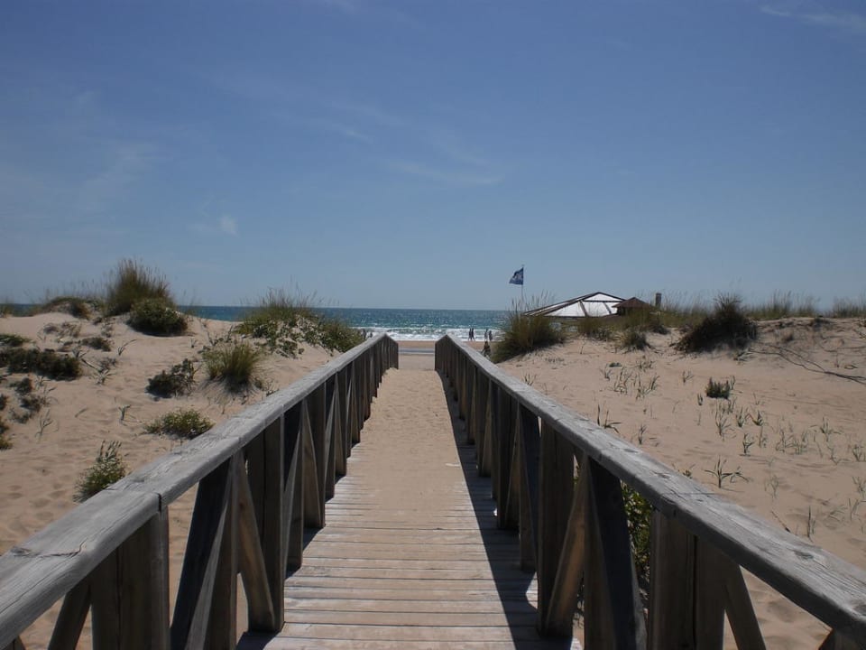 Weg zum Strand Valentin Sancti Petri