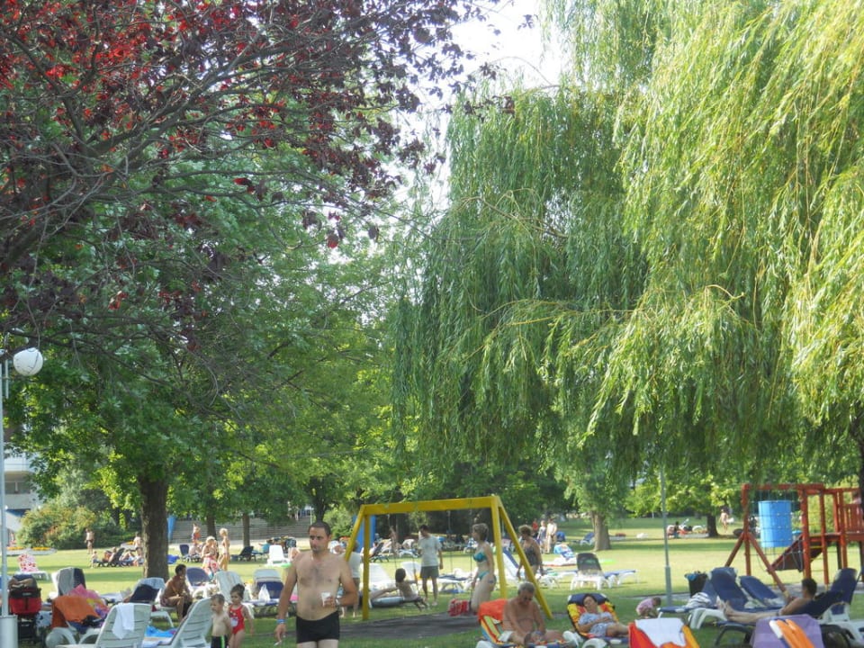 Gartenanlage Danubius Hotel Marina