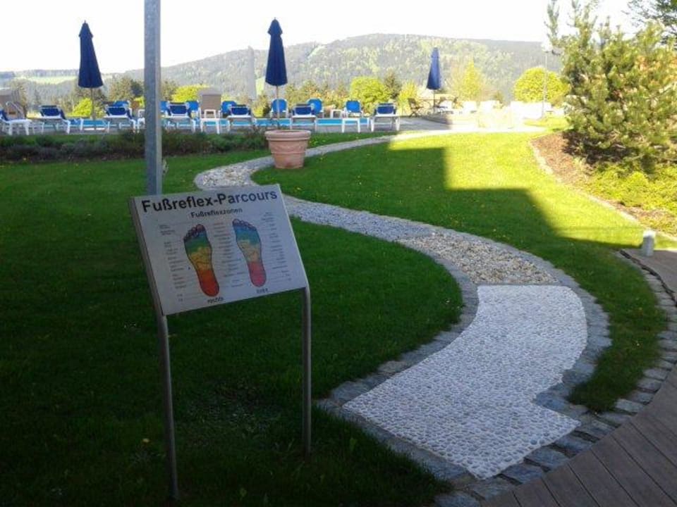 Fußreflexweg Berghotel Maibrunn